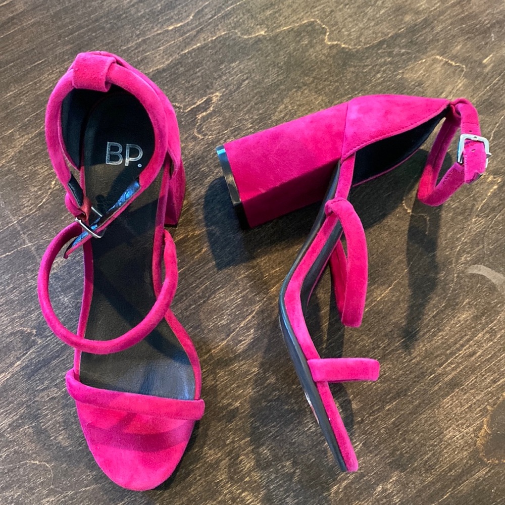 Brass plum pink suede (5.5)